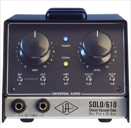 Best Mic Preamps Under $1,000 - Universal Audio Solo/610