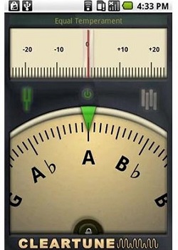 Cleartune Chromatic Tuning App (for Android and iOS) - Best Guitar Tuners For Acoustic Guitars