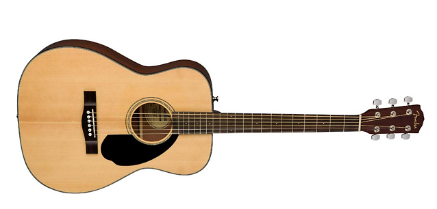 flat-top acoustic guitar